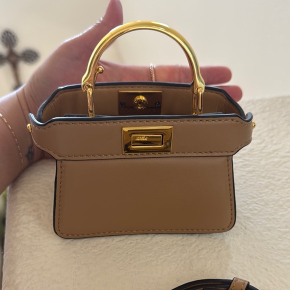 Micro Crossbody Bag/ Bag Charm GHW - Picture 7 of 13